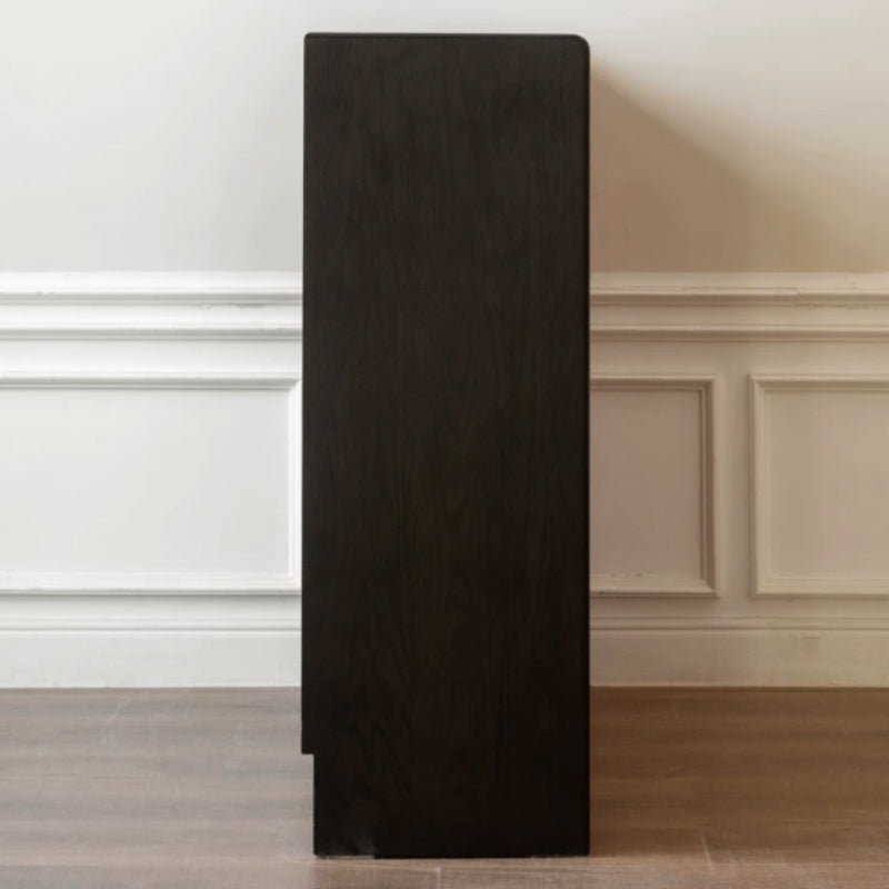 Tziporah 72cm / 100cm FAS-Graded Solid Black Walnut Wood Entryway Shoe Cabinet / Shoe Case With Drawer For Home