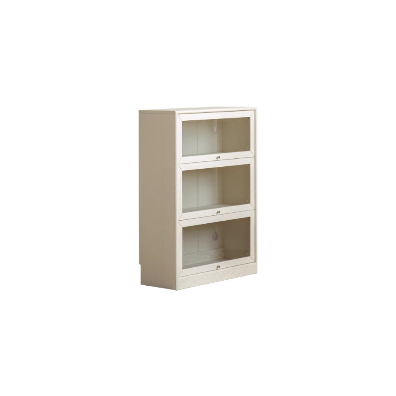 Jared Solid Oak Bookcase with Light 75cm, 3 Heights – view 11