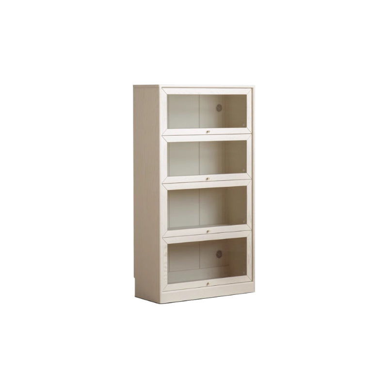 Jared Solid Oak Bookcase with Light 75cm, 3 Heights – view 17