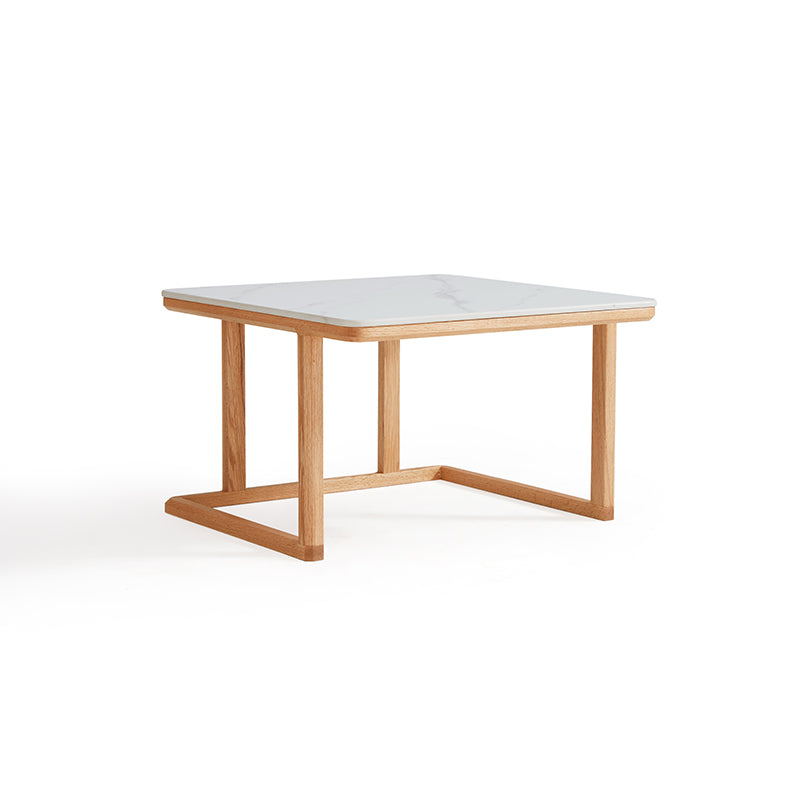 Alana Coffee Table & Side Table Set, FAS-Graded Solid American Oak with Paulownia Wood and – view 17