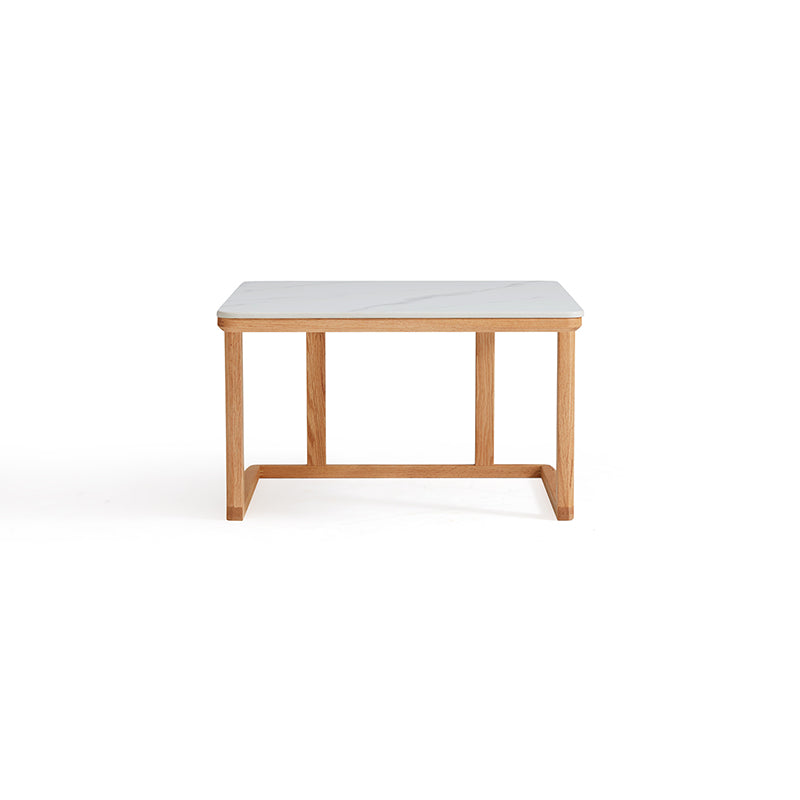 Alana Coffee Table & Side Table Set, FAS-Graded Solid American Oak with Paulownia Wood and – view 19