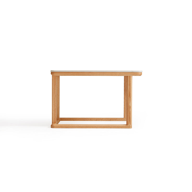 Alana Coffee Table & Side Table Set, FAS-Graded Solid American Oak with Paulownia Wood and – view 20