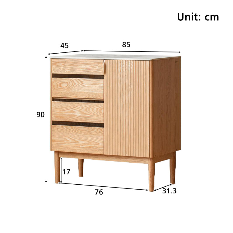 Leonard American Oak Sideboard Base Cabinet – view 8