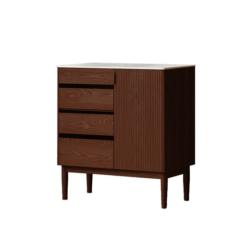 Leonard American Oak Sideboard Base Cabinet – Base Cabinet Walnut, view 12