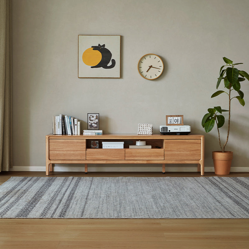 Avery Wooden TV Unit in Rubberwood 180cm