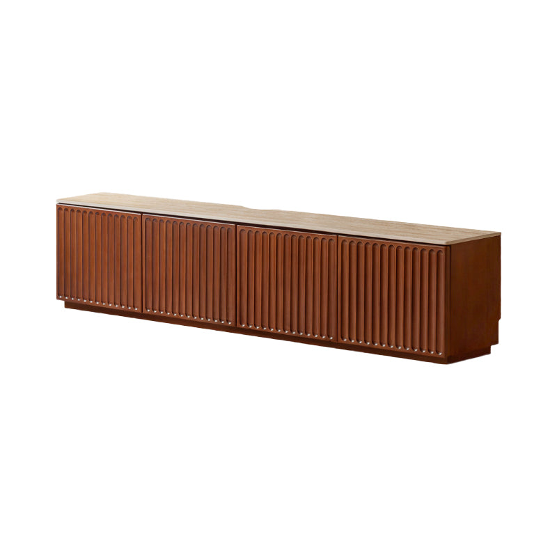 Bennett Wooden TV Unit in Solid Poplar with Ceramic Top 200cm / 220cm – view 9