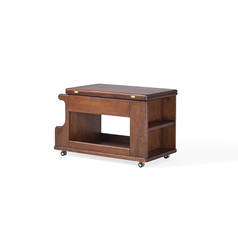 Brenda Expandable Wooden Side Table and Coffee Table in Rubberwood – view 4