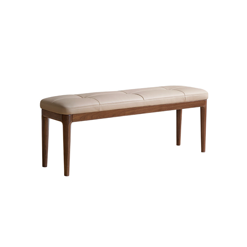 Daryl Cushioned Dining Bench with Solid Black Walnut Legs 120cm / 140cm – 120cm, 140cm, view 8