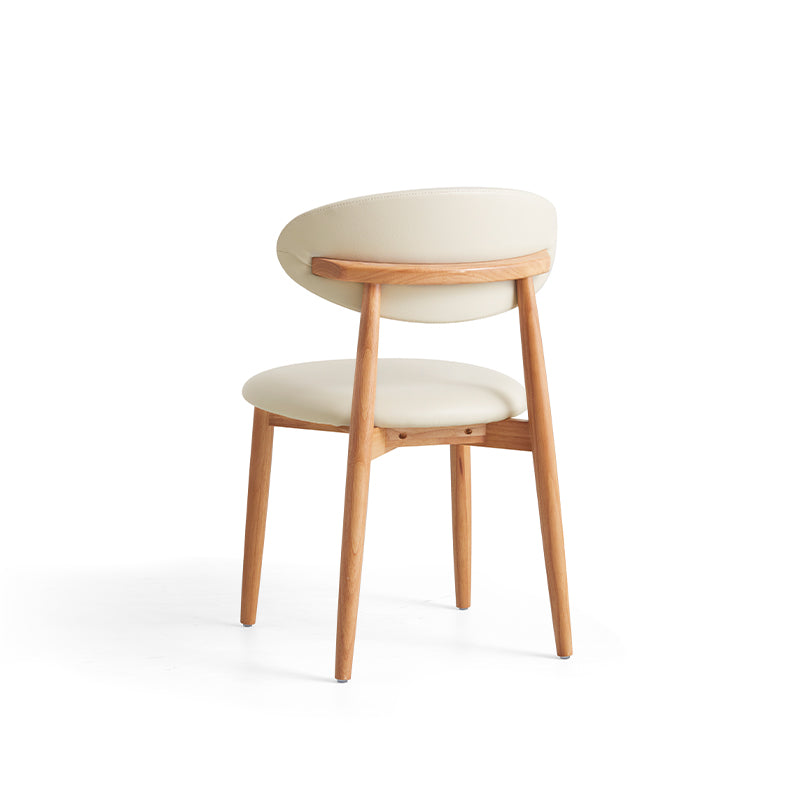 Danielle Upholstered Dining Chair, Solid Rubberwood Frame – view 14