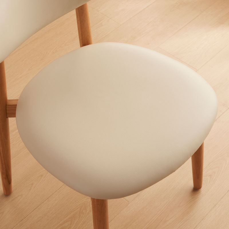 Danielle Upholstered Dining Chair, Solid Rubberwood Frame – view 7