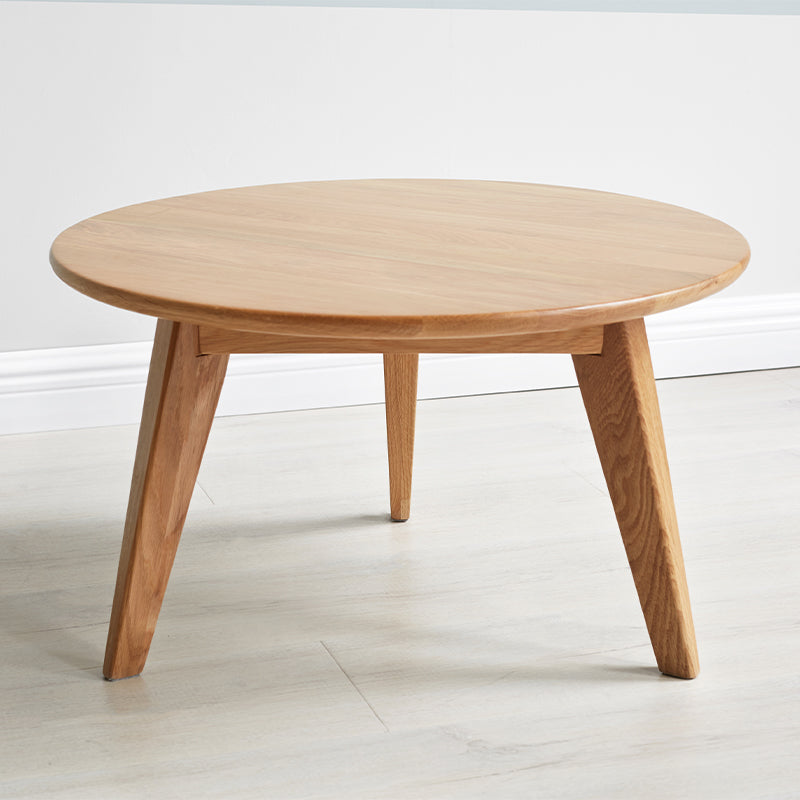 Daubs solid oak coffee table and side table – view 10