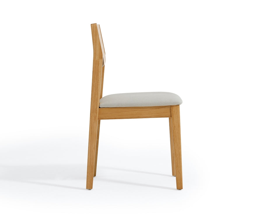 Hayde Upholstered Dining Chair, Solid Rubberwood Legs – view 11