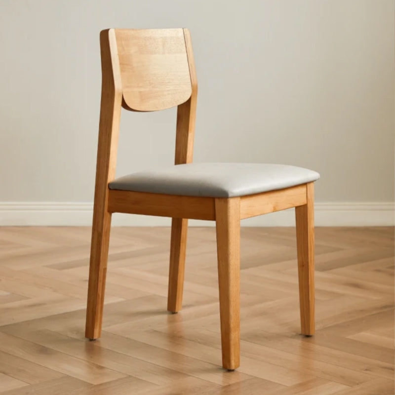 Hayde Upholstered Dining Chair, Solid Rubberwood Legs – view 2
