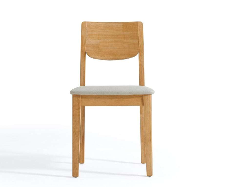 Hayde Upholstered Dining Chair, Solid Rubberwood Legs – view 9