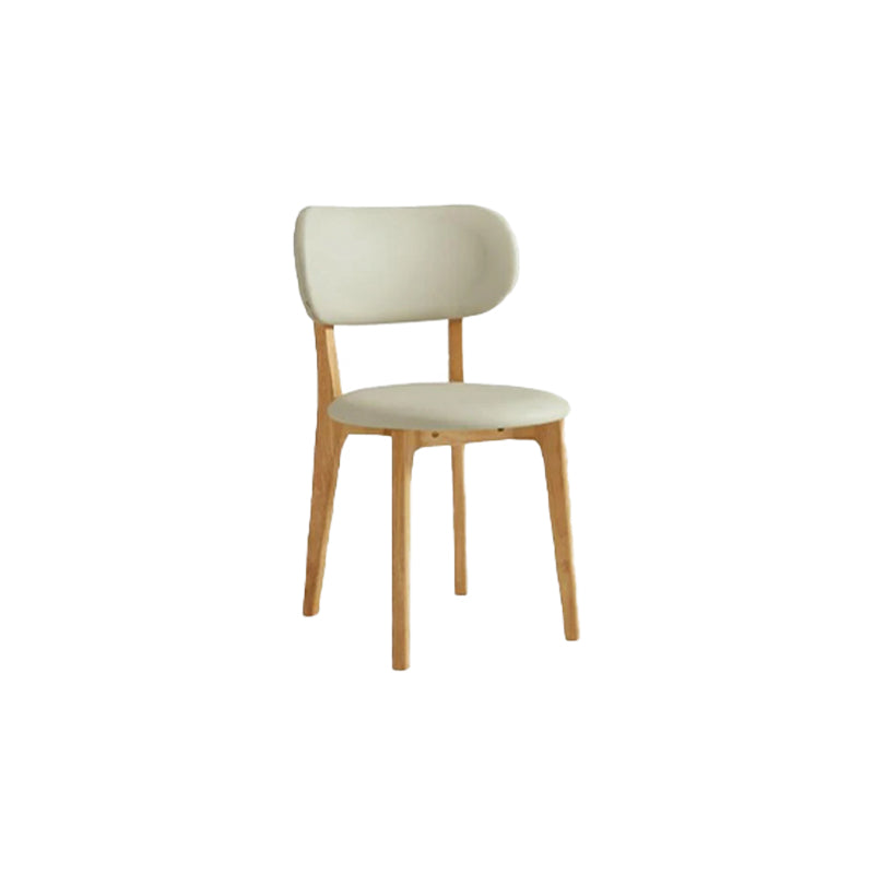 Selby PU Leather Dining Chair, Solid Timber Frame – view 5