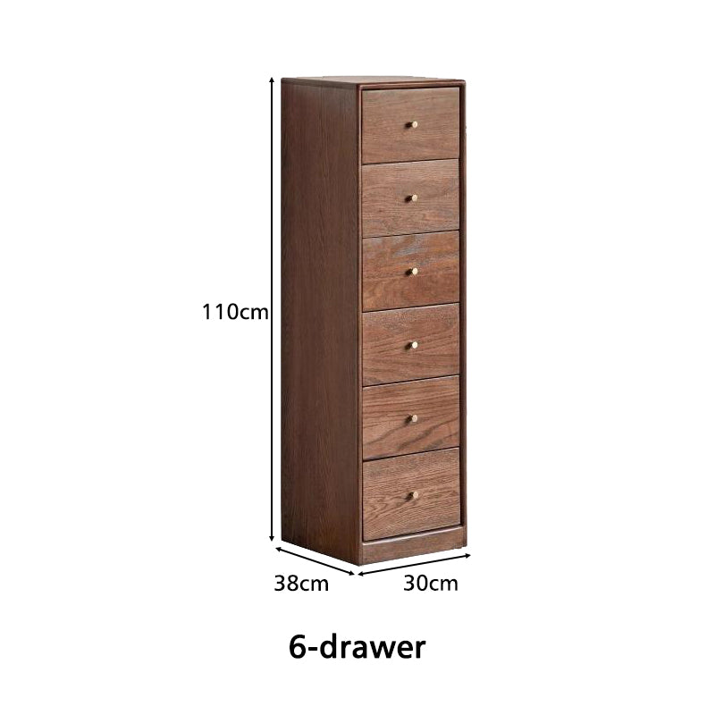 Ellen Solid American Oak Chest of Drawers 3 / 4 / 5 / 6 Drawers – view 14