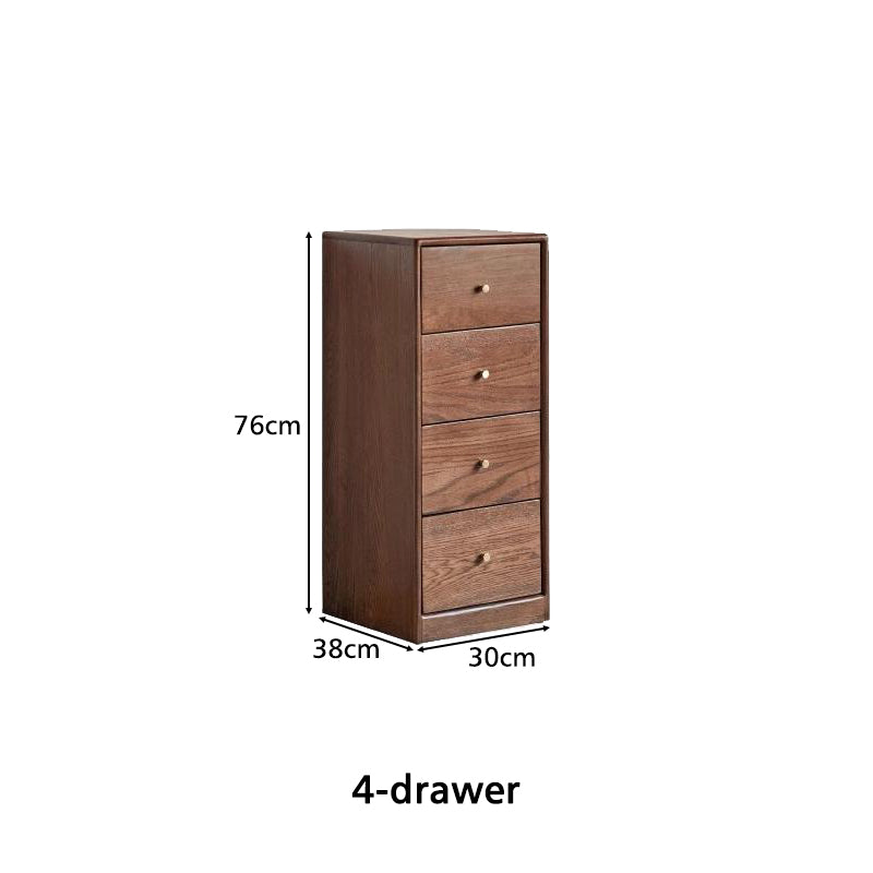 Ellen Solid American Oak Chest of Drawers 3 / 4 / 5 / 6 Drawers – view 9