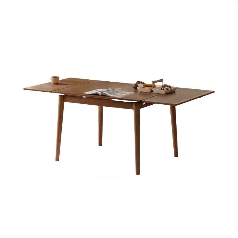 Dawit Extendable Solid American Oak Dining Table – Walnut, view 7