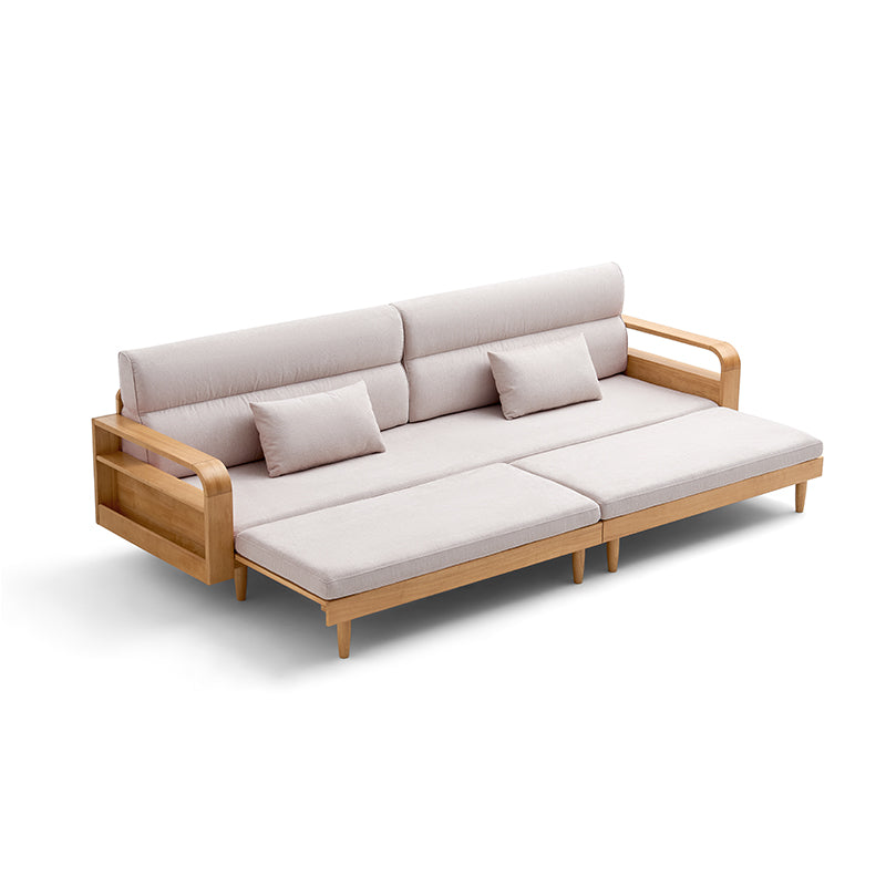 Gaston Sofa Bed with Rubberwood Frame 221cm / 259cm / 288cm – view 17