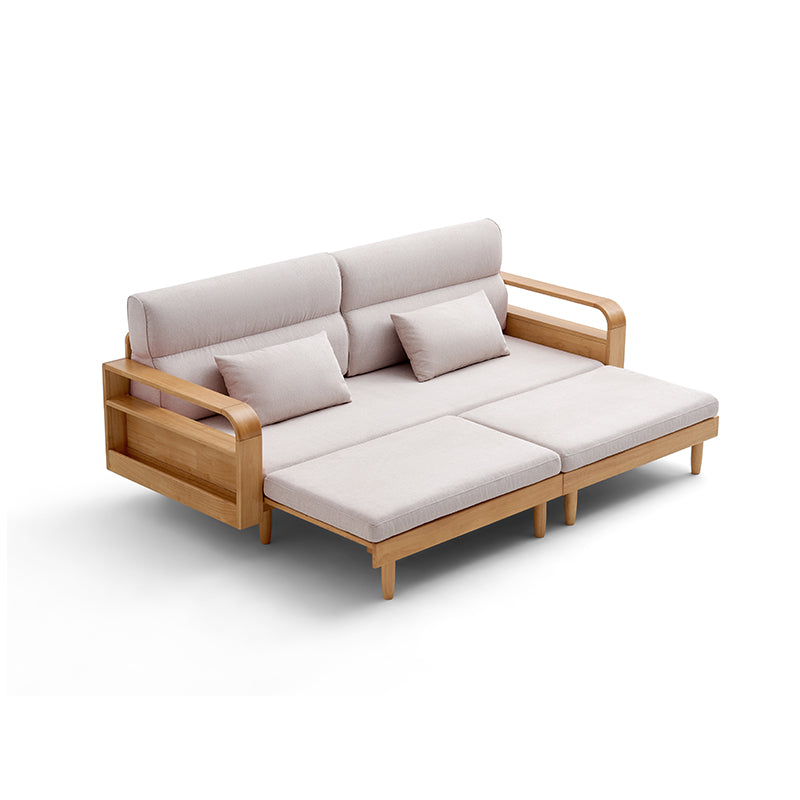 Gaston Sofa Bed with Rubberwood Frame 221cm / 259cm / 288cm – view 21