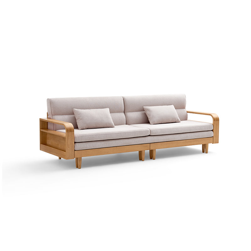 Gaston Sofa Bed with Rubberwood Frame 221cm / 259cm / 288cm – view 8