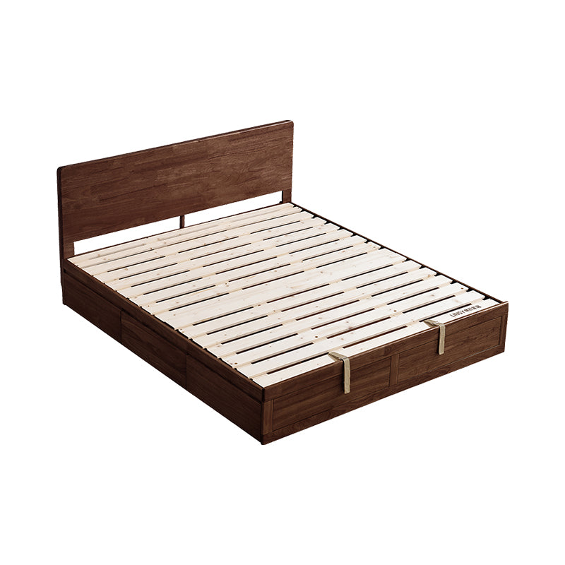 Gemma rubberwood bed frame with under-bed storage – view 44
