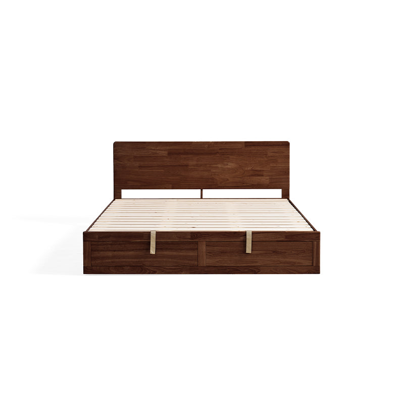 Gemma rubberwood bed frame with under-bed storage – view 46