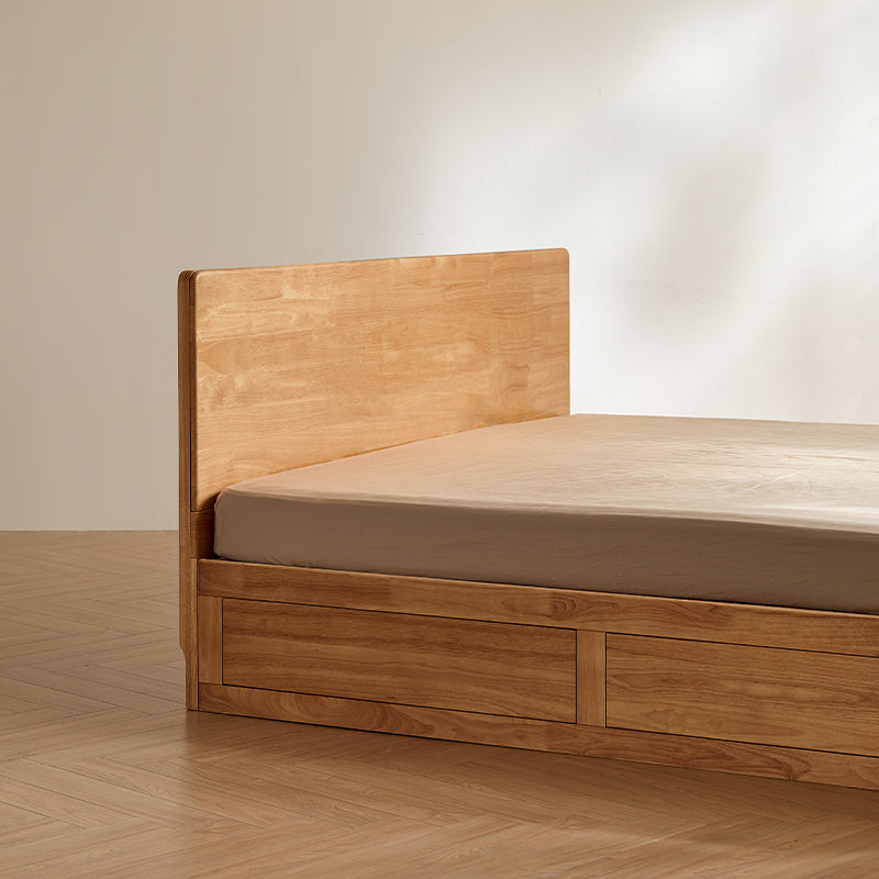 Gemma rubberwood bed frame with under-bed storage – view 7