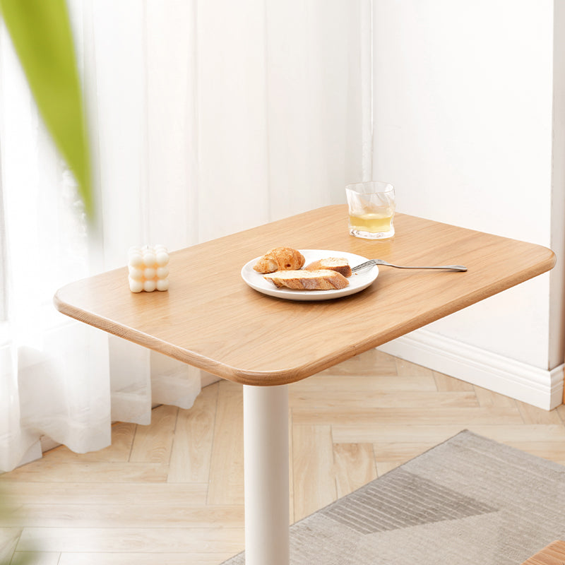 Geraldine Height-Adjustable Wooden Desk in Solid American Oak – view 5