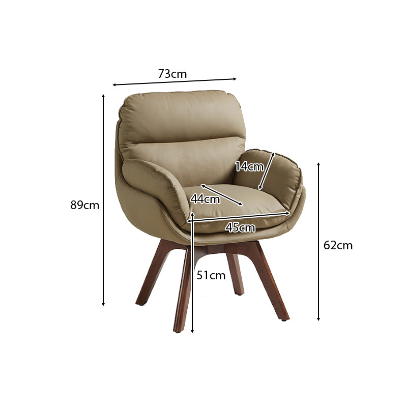 Griffin 360-Degree Swivel Office Chair in Artificial Leather – view 26