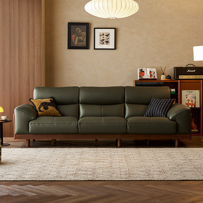 Harry Top-Grain Leather Sofa 240cm / 275cm / 305cm – view 2