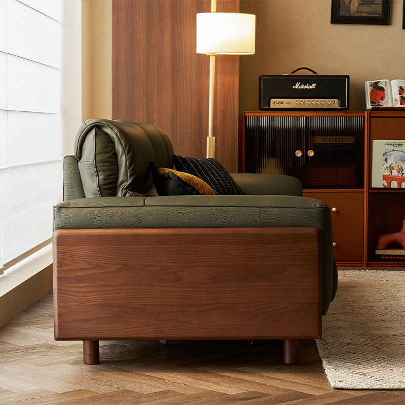 Harry Top-Grain Leather Sofa 240cm / 275cm / 305cm – view 8
