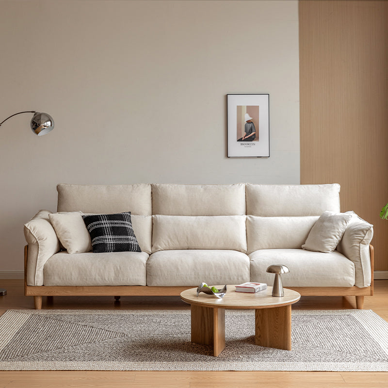 Jonah chenille couch in wheat – view 14