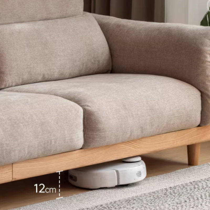 Jonah chenille couch in wheat – view 7