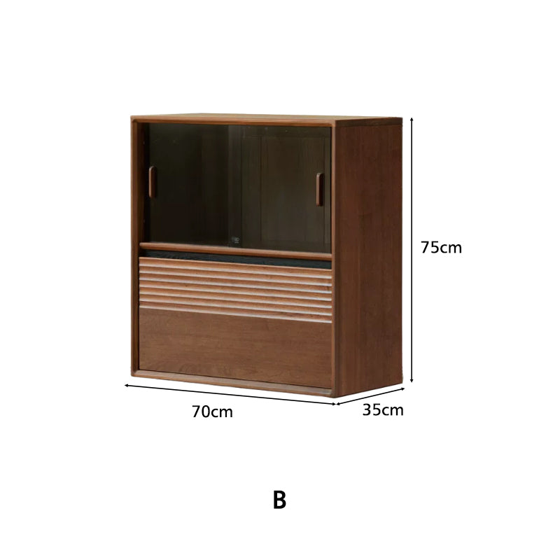 Juniper Solid Merpauh Wood Modular Storage Cabinet 70cm – view 11
