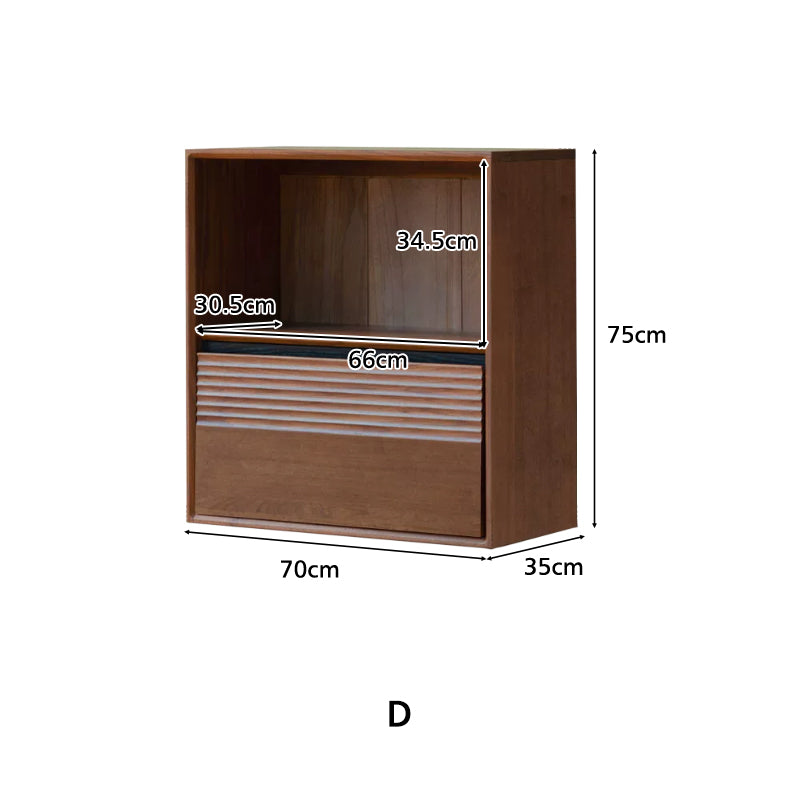 Juniper Solid Merpauh Wood Modular Storage Cabinet 70cm – view 16