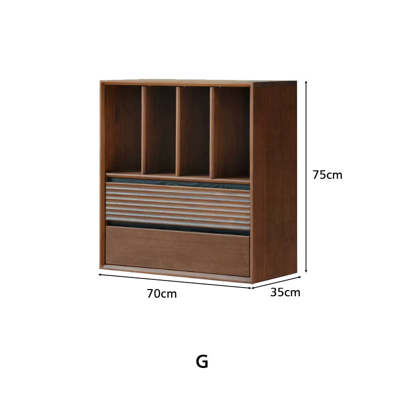 Juniper Solid Merpauh Wood Modular Storage Cabinet 70cm – view 24