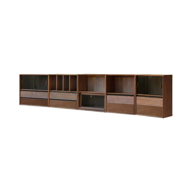 Juniper Solid Merpauh Wood Modular Storage Cabinet 70cm – SET 3, view 32