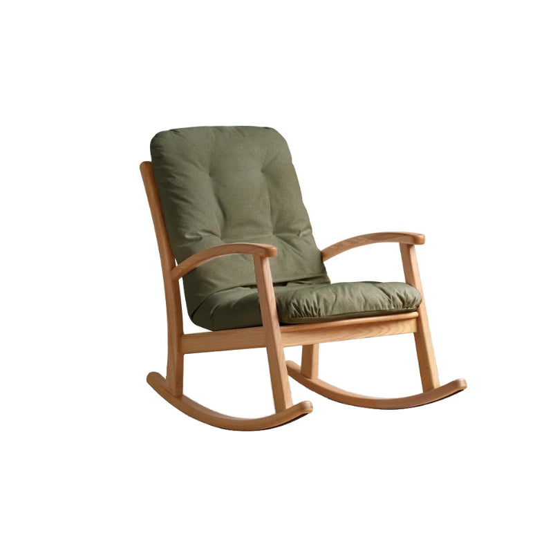 Kathryn Wooden Rocking Chair with Optional Stool – view 17