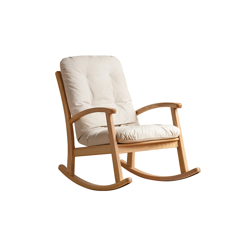 Kathryn Wooden Rocking Chair with Optional Stool – view 9