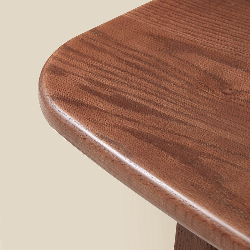 Koree Solid American Oak Coffee Table with Matte Ceramic Top 120cm – view 7