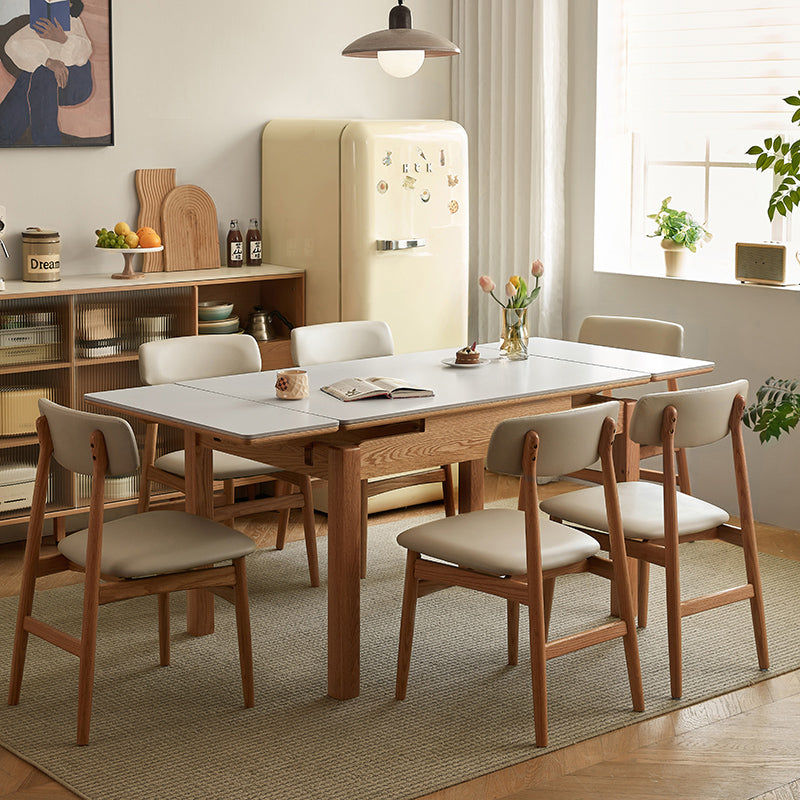 Kya oak and ceramic extendable dining table – view 13