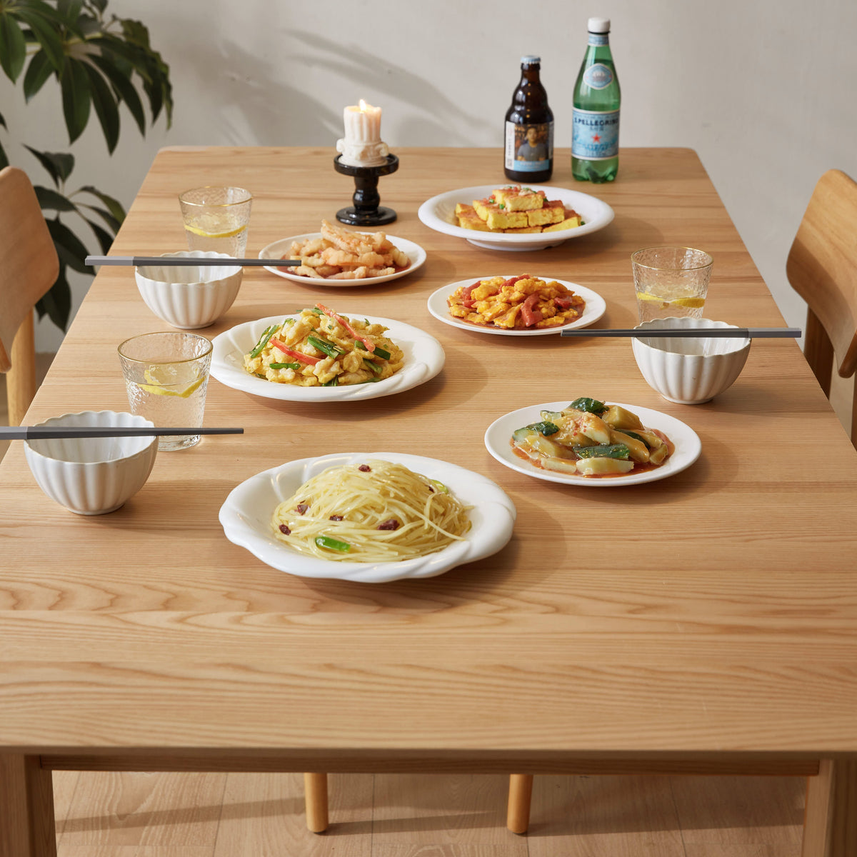 Lafond Ash Timber Extendable Dining Table 140cm / 170cm – view 15