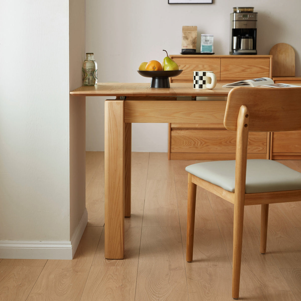 Lafond Ash Timber Extendable Dining Table 140cm / 170cm – view 17