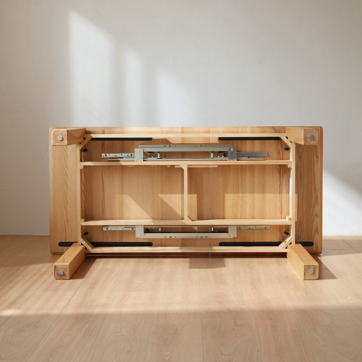 Lafond Ash Timber Extendable Dining Table 140cm / 170cm – view 8