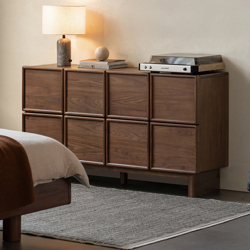 Larkin black walnut dresser in walnut finish – view 3