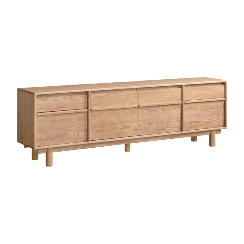 Madeleine wooden TV unit with drawers – view 20