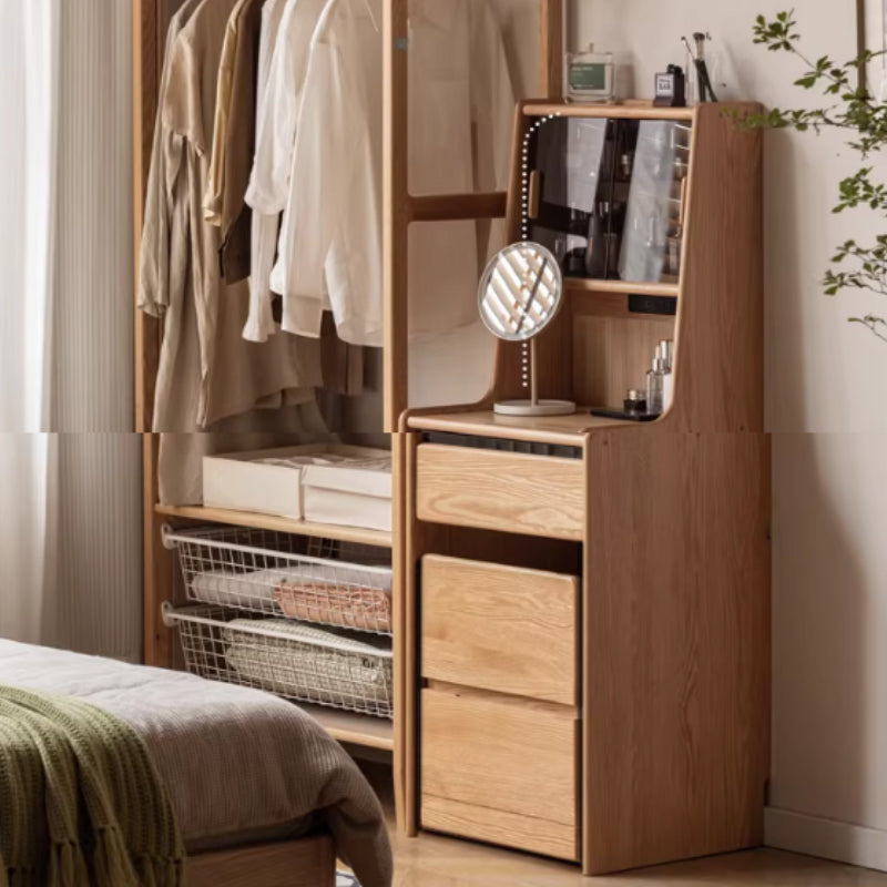 Milton Wooden Dressing Table and Bedside Table, Sold Singly or as a Set – view 2