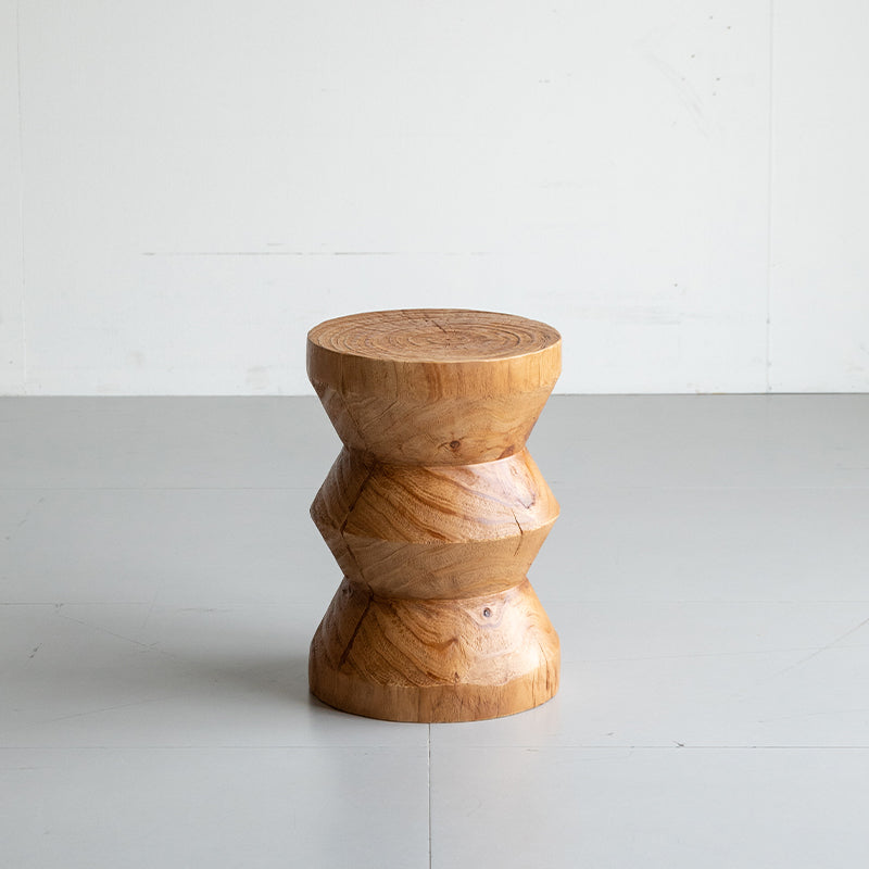 Morris Free-Form Wooden Side Table in Pinewood, Model A / B / C – view 3