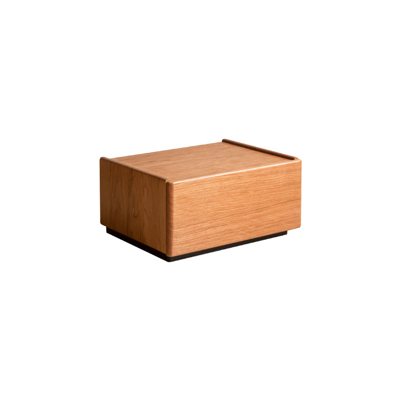 Kimberly low solid wood bedside table with drawer – B, view 23